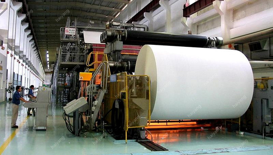 máquina cultural de la fabricación de papel de la fourdrinier de 2400m m capa doble