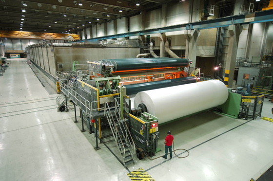 Tablero de papel a dos caras de 4500 milímetros que hace fourdrinier de la máquina tres 100 toneladas de /Day