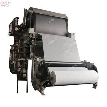 rollo de papel de reciclaje de papel higiénico del rollo enorme de la celulosa 15T de 2800m m y del papel usado que hace la máquina